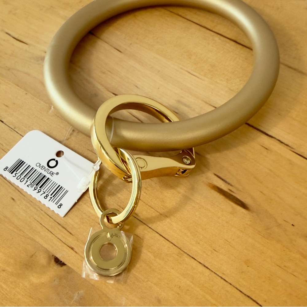O Venture Silicone Big O® Key Ring - Solid Gold Rush Wristlet Key Clutch Holder - Picture 5 of 9